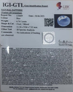 Load image into Gallery viewer, 7.48 Ratti Natural Blue Sapphire With Govt Lab Certified-(6771)