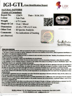Load image into Gallery viewer, 6.75/CT Natural Pink Sapphire with Govt Lab Certificate (56610)