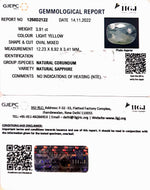 Load image into Gallery viewer, 3.91/CT Natural Ceylonese Pukhraj with Govt Lab Certificate-4551