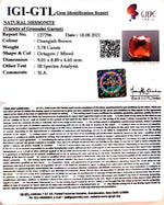 Load image into Gallery viewer, 3.78/CT Natural Govt. Lab Certified Ceylonese Gomed-(1221)