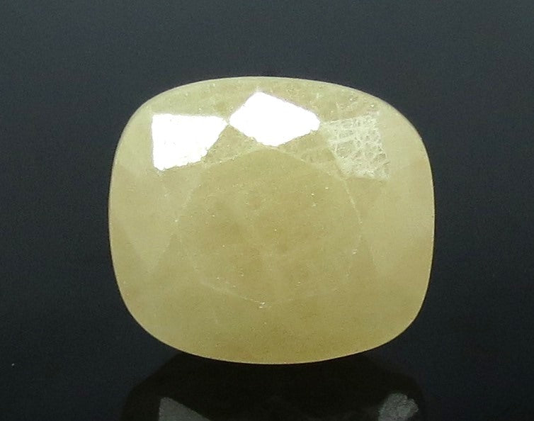 8.29/CT Natural Yellow Sapphire with Govt Lab Certificate-(1221)