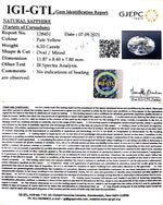Load image into Gallery viewer, 6.55/CT Natural Yellow Sapphire with Govt Lab Certificate-YELSA9V