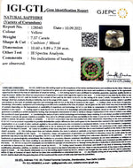 Load image into Gallery viewer, 7.57/CT Natural Ceylonese Pukhraj with Govt Lab Certificate-45510