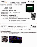 Load image into Gallery viewer, 4.91/CT Natural Panna Stone with Govt. Lab Certified-(2331)