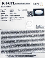 Load image into Gallery viewer, 6.14 Ratti Natural Opal with Govt. Lab Certificate (832)