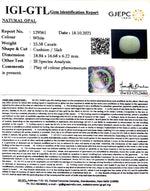 Load image into Gallery viewer, 15.58/CT Natural Fire Opal with Govt. Lab Certificate-4551