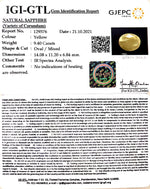 Load image into Gallery viewer, 9.40/CT Natural Ceylonese Pukhraj with Govt Lab Certificate-4551