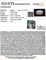 Load image into Gallery viewer, 16.25 Ratti Natural Opal with Govt. Lab Certificate (832)