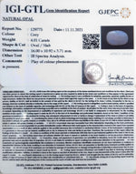 Load image into Gallery viewer, 4.45 Ratti Natural Opal with Govt. Lab Certificate-(2331)