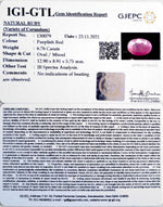 Load image into Gallery viewer, 7.50 Ratti Natural new burma Ruby with Govt. Lab Certificate-(2331)