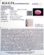 Load image into Gallery viewer, 4.48 Ratti Natural New Burma Ruby with Govt. Lab Certificate (5661)