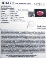 Load image into Gallery viewer, 5.42 Ratti Natural New Burma Ruby with Govt. Lab Certificate-(3441)