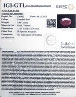 Load image into Gallery viewer, 6.50 Ratti Natural new burma Ruby with Govt. Lab Certificate-(2331)