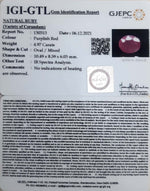 Load image into Gallery viewer, 5.51 Ratti Natural new burma Ruby with Govt. Lab Certificate-(2331)