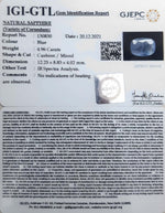 Load image into Gallery viewer, 5.50 Ratti Natural Blue Sapphire With Govt Lab Certified-(6771)