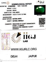 Load image into Gallery viewer, 8.19/CT Natural Panna Stone with Govt. Lab Certificate-13108D53926