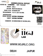 Load image into Gallery viewer, 4.66/CT Natural Yellow Sapphire With Govt Lab Certificate-13108D53952