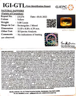 Load image into Gallery viewer, 5.58/CT Natural Ceylonese Pukhraj with Govt Lab Certificate-45510