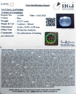 Load image into Gallery viewer, 10.32/CT Natural Certified Neelam Gemstone -131909