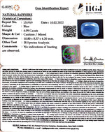 Load image into Gallery viewer, 4.53 Ratti Natural Blue Sapphire With Govt Lab Certified-(4551)