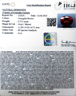 Load image into Gallery viewer, 6.36 Ratti Natural Govt. Lab Certified Ceylonese Gomed-(1221)