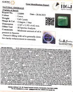 Load image into Gallery viewer, 10.48 Ratti Natural Panna Stone with Govt. Lab Certified-(2331)