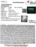 Load image into Gallery viewer, 15.39 Ratti Natural Panna Stone with Govt. Lab Certified (3441)