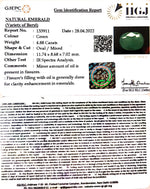 Load image into Gallery viewer, 5.41 Ratti Natural Panna Stone with Govt. Lab Certified-(2331)