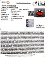 Load image into Gallery viewer, 4.96/CT Natural Govt. Lab Certified Ceylonese Gomed-1221