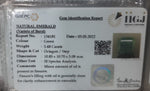 Load image into Gallery viewer, 5.48/CT Natural Panna Stone with Govt. Lab Certified-(2331)