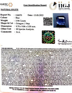 Load image into Gallery viewer, 3.94/CT Natural Iolite with Govt Lab Certificate-(1221)
