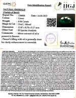 Load image into Gallery viewer, 4.04/CT Natural Panna Stone with Govt. Lab Certified-8991