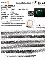 Load image into Gallery viewer, 9.47/CT Natural Panna Stone with Govt. Lab Certified-8991