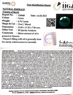 Load image into Gallery viewer, 6.74/CT Natural Panna Stone with Govt. Lab Certified-12210