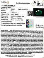 Load image into Gallery viewer, 7.65/CT Natural Panna Stone with Govt. Lab Certified-(8991)