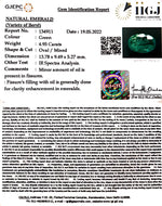 Load image into Gallery viewer, 4.95/CT Natural Panna Stone with Govt. Lab Certified-56610