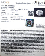 Load image into Gallery viewer, 2.35/CT Natural White Sapphire with Govt Lab Certificate-135433