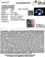 Load image into Gallery viewer, 3.11/CT Natural Blue Sapphire with Govt Lab Certificate-BLUSA9U