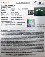 Load image into Gallery viewer, 10.86/CT Natural Panna Stone with Govt. Lab Certified-(2331)