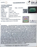 Load image into Gallery viewer, 3.92/CT Natural Panna Stone with Govt. Lab Certified-3441
