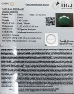 Load image into Gallery viewer, 3.95/CT Natural Panna Stone with Govt. Lab Certified-4551