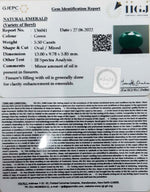 Load image into Gallery viewer, 5.50/CT Natural Panna Stone with Govt. Lab Certified-8991