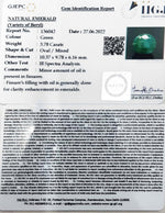 Load image into Gallery viewer, 3.78/CT Natural Panna Stone with Govt. Lab Certified-1221