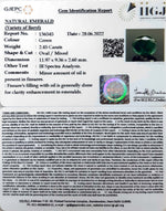 Load image into Gallery viewer, 2.45/CT Natural Panna Stone with Govt. Lab Certified-(4551)
