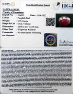Load image into Gallery viewer, 5.75/CT Natural Neo Burma Ruby with Govt. Lab Certificate-5661