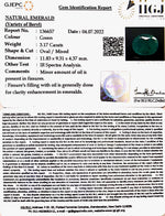 Load image into Gallery viewer, 3.17/CT Natural Panna Stone with Govt. Lab Certified-3441