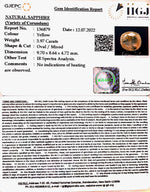 Load image into Gallery viewer, 3.97/CT Natural Ceylonese Pukhraj with Govt Lab Certificate-6771
