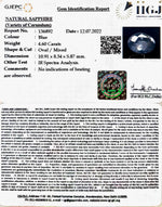Load image into Gallery viewer, 4.60 Carat Natural Ceylonese Neelam with Govt Lab Certified-6771