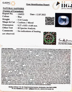 Load image into Gallery viewer, 3.14/CT Natural Ceylonese Neelam with Govt Lab Certified-BLUSA9T