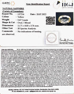 Load image into Gallery viewer, 3.67/CT Natural Ceylonese Pukhraj with Govt Lab Certificate-YELSA9V